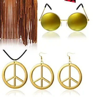 Hippie Disco 60s 70s Cosplay Costume for Women