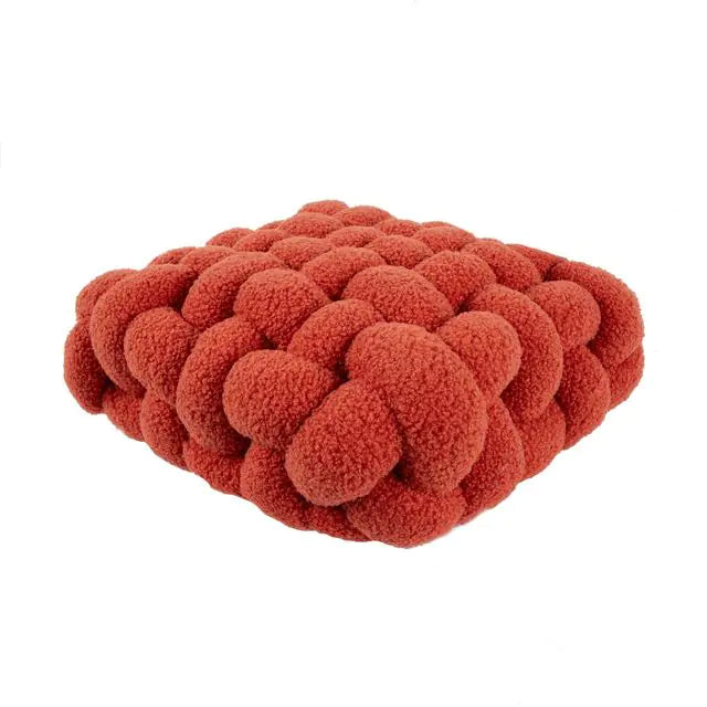 Bubble Kiss Soft Plush Knot Seat Cushion