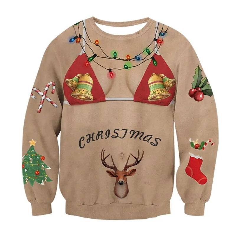 Christmas Sweater Unisex Men Women