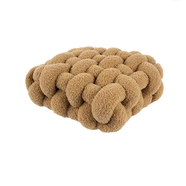 Bubble Kiss Soft Plush Knot Seat Cushion